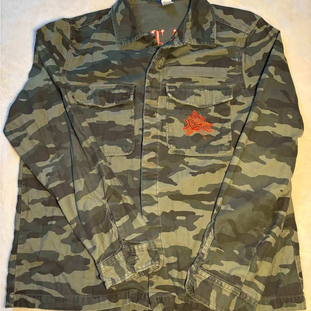 Born X Raised Camouflage Jacket